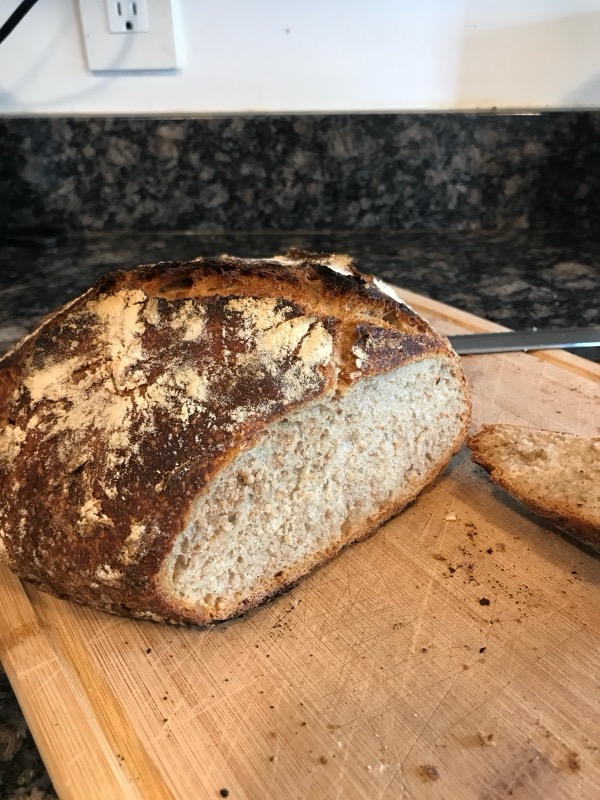 A crusty country loaf