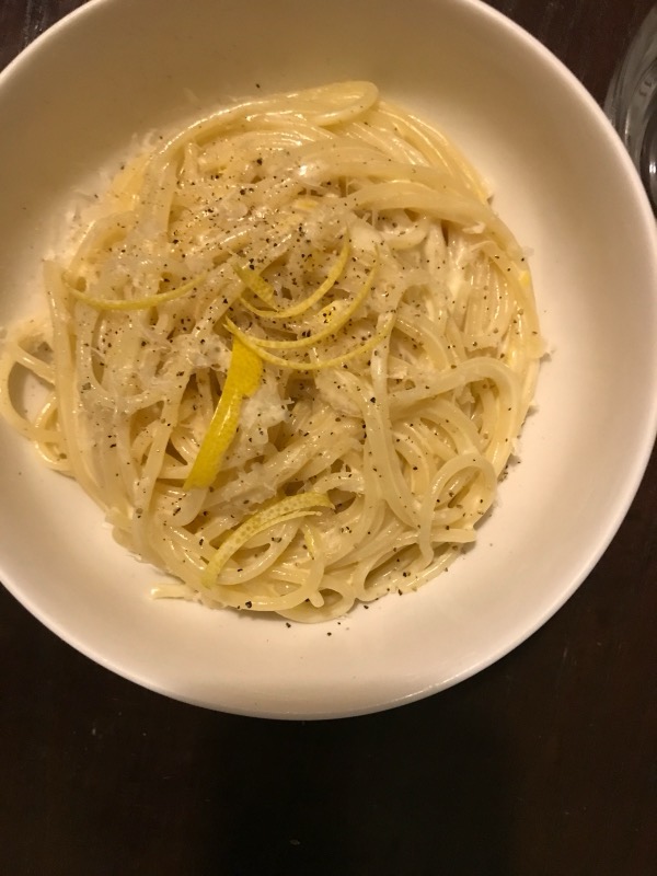 Pasta al limone