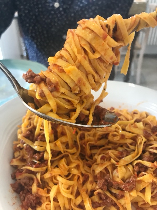 Tajarin in Piedmont